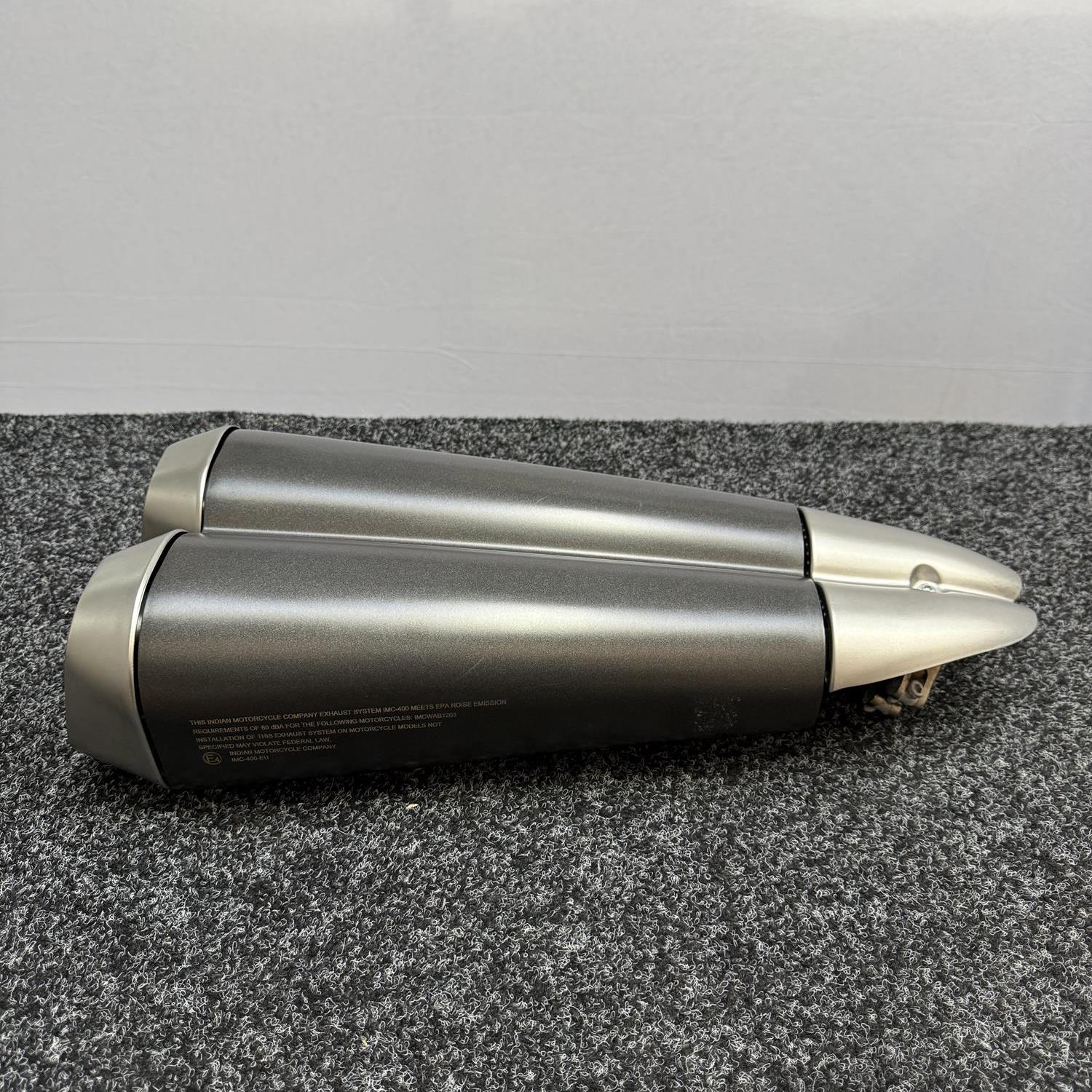 Indian FTR 1200 original exhaust silencer / muffler